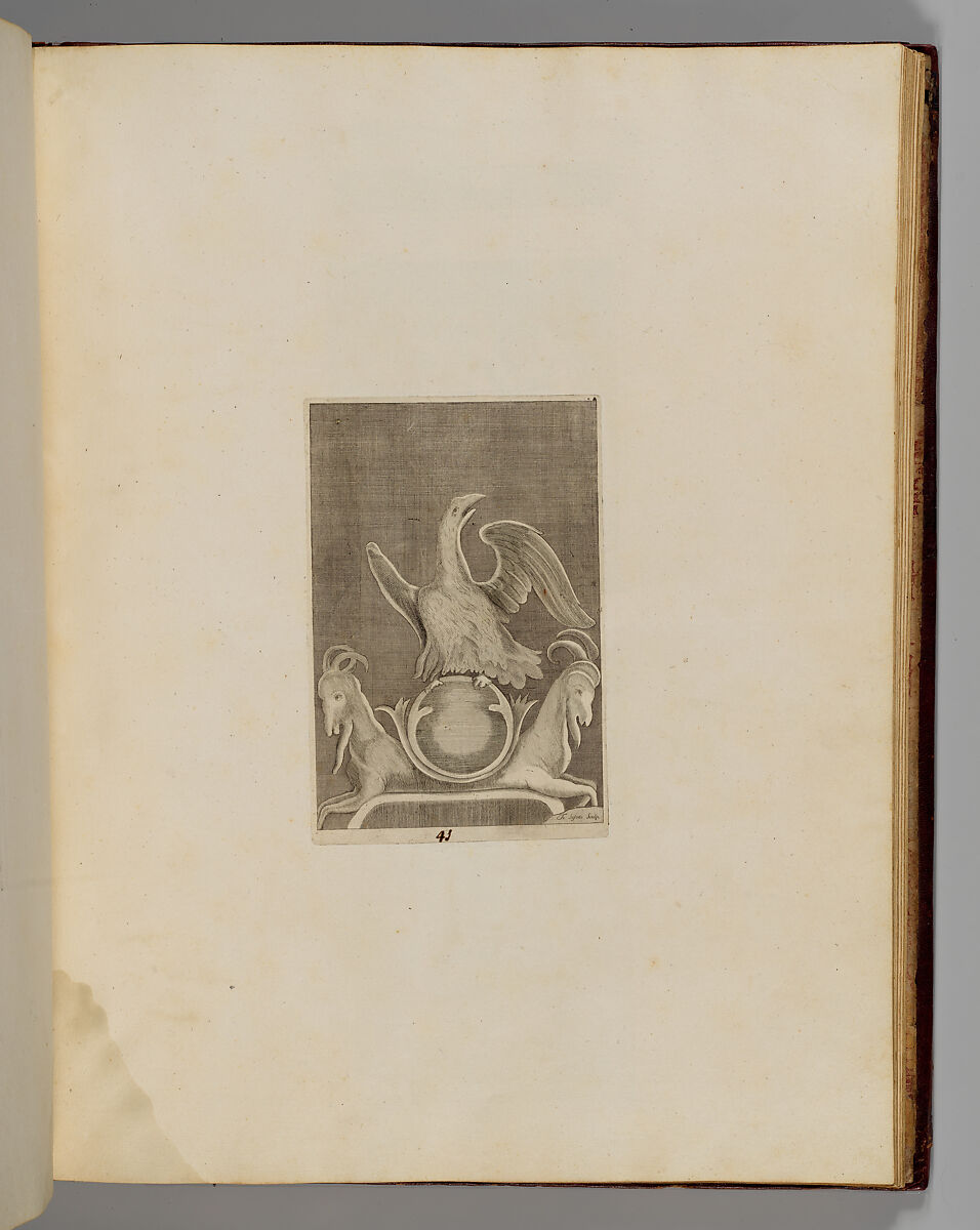 Disegni intagliati in rame di pitture antiche ritrovate nelle scavazioni di Resina, Francesco Sesoni