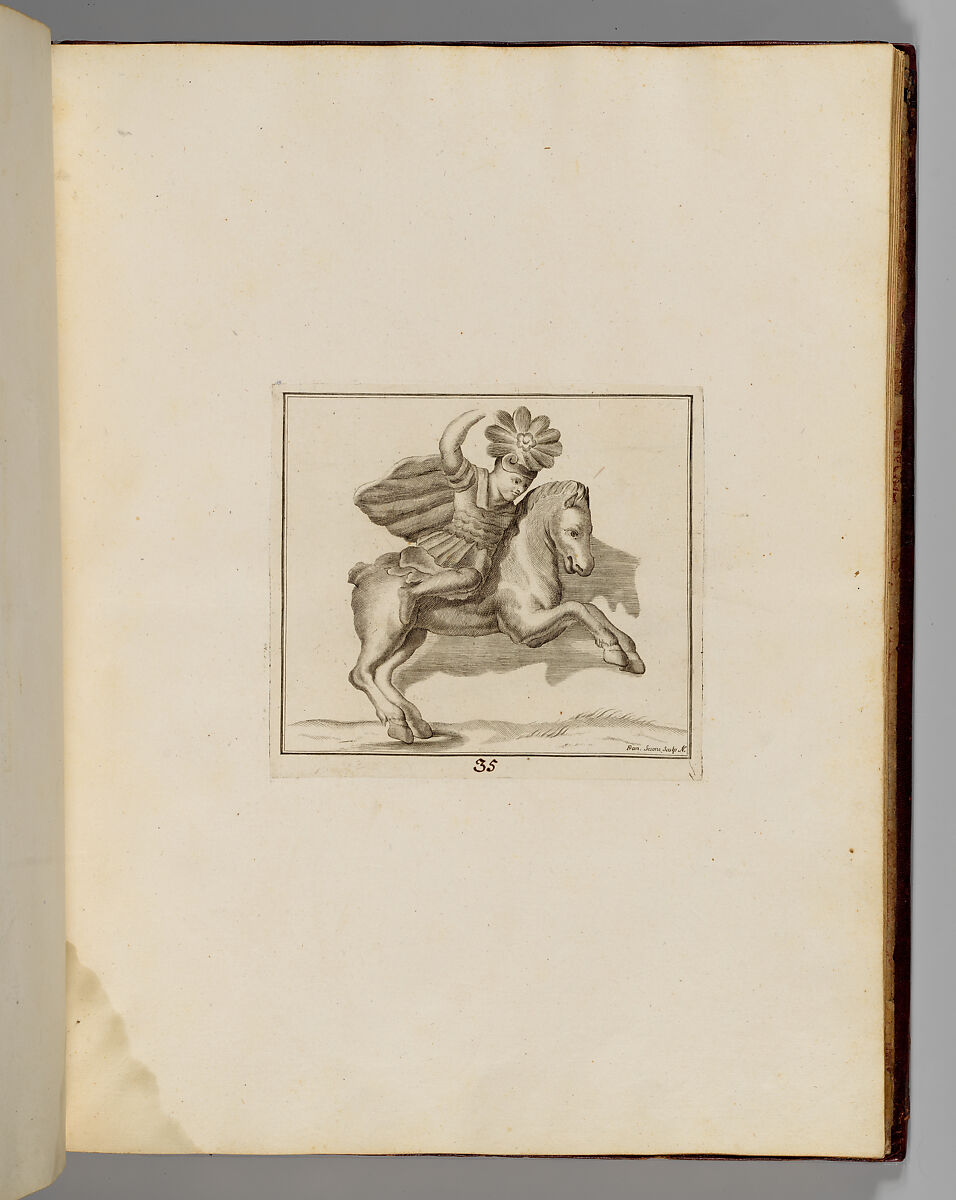 Disegni intagliati in rame di pitture antiche ritrovate nelle scavazioni di Resina, Francesco Sesoni