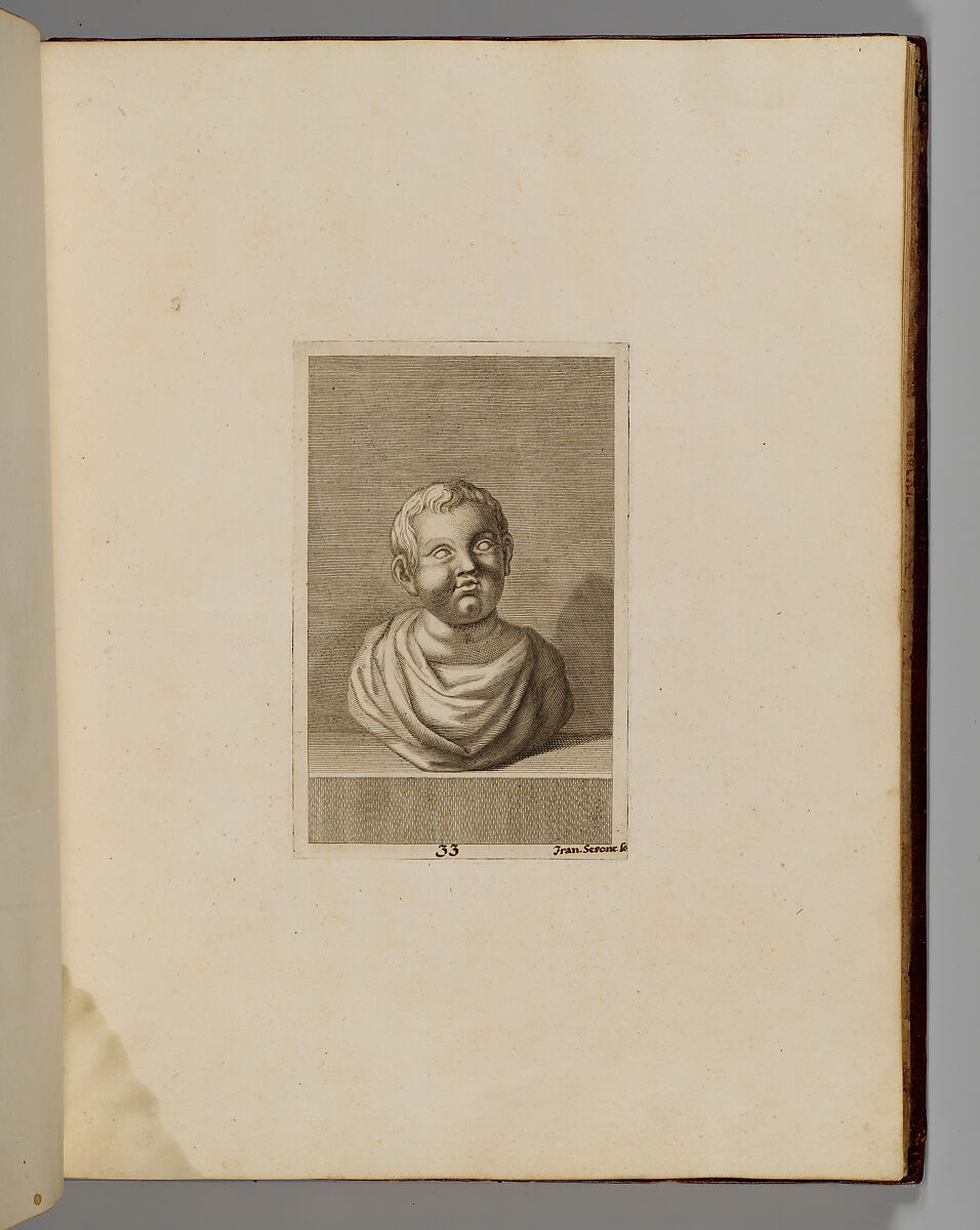 Disegni intagliati in rame di pitture antiche ritrovate nelle scavazioni di Resina, Francesco Sesoni