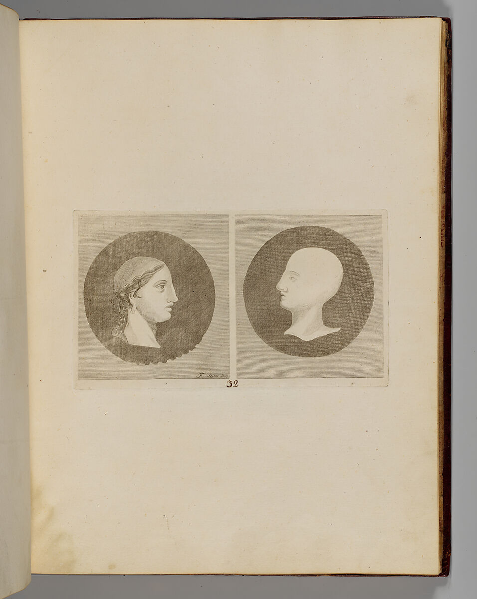 Disegni intagliati in rame di pitture antiche ritrovate nelle scavazioni di Resina, Francesco Sesoni