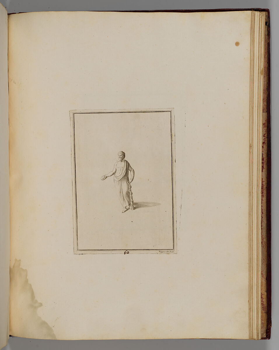 Disegni intagliati in rame di pitture antiche ritrovate nelle scavazioni di Resina, Francesco Sesoni