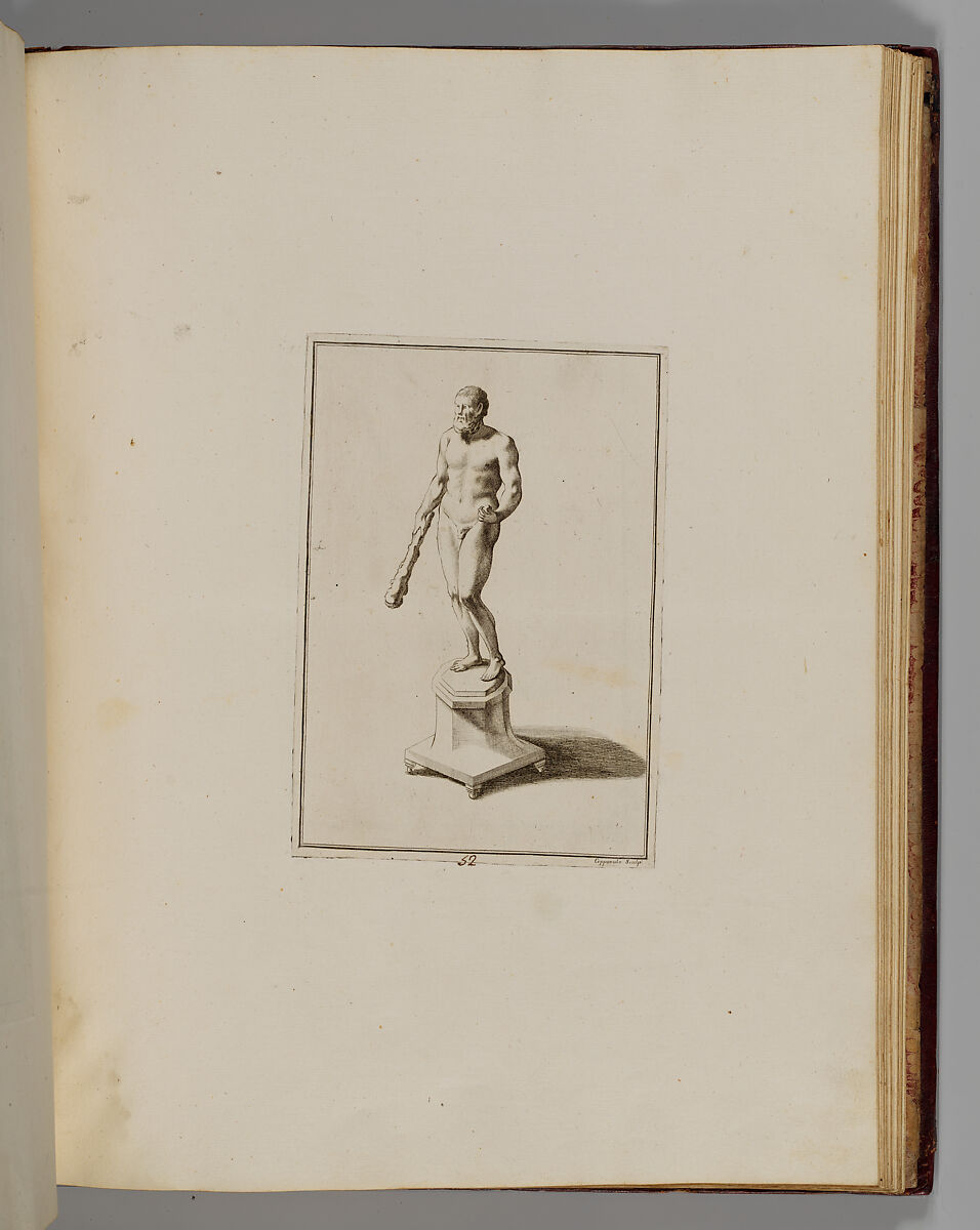 Disegni intagliati in rame di pitture antiche ritrovate nelle scavazioni di Resina, Francesco Sesoni