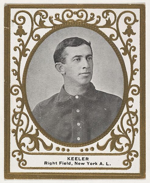 Keeler, Right Field, New York, American League, from the Baseball Players (Ramlys) series (T204) issued by the Mentor Company to promote Ramly and T.T.T. Turkish Cigarettes, Issued by Mentor Company, Boston, Photolithograph 