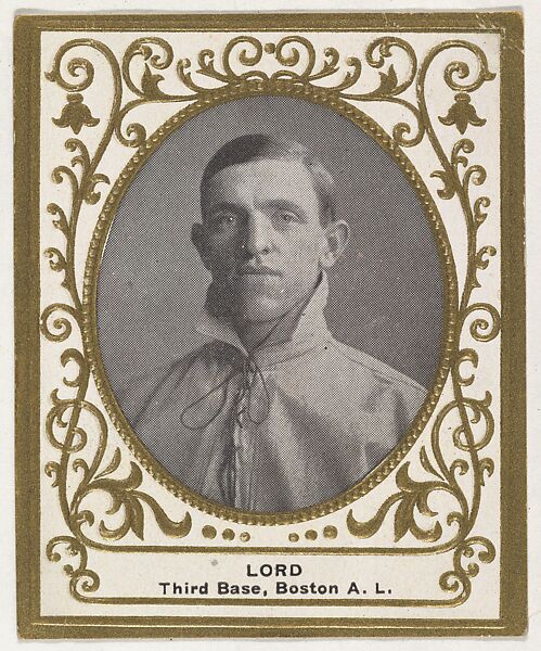 Lord, 3rd Base, Boston, American League, from the Baseball Players (Ramlys) series (T204) issued by the Mentor Company to promote Ramly and T.T.T. Turkish Cigarettes, Issued by Mentor Company, Boston, Photolithograph 