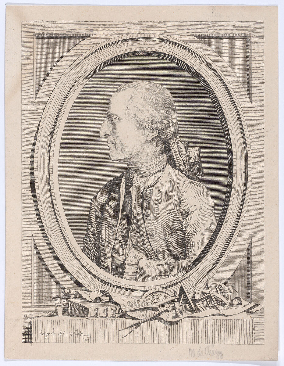Antoine de Chézy, Louis Jean Desprez (French, Auxerre 1743–1804 Stockholm), Etching