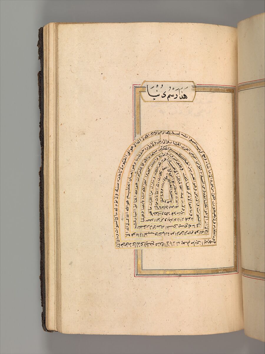 Prayer Book, 'Abd al-Qadir Hisari (Turkish), Manuscript: ink, opaque watercolor, and gold on paper
Binding: leather and gold