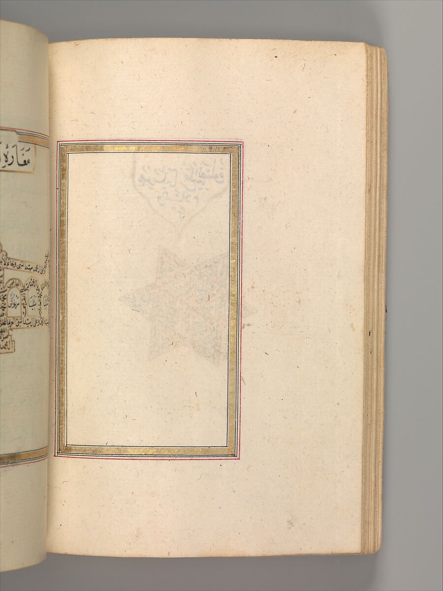 Prayer Book, 'Abd al-Qadir Hisari (Turkish), Manuscript: ink, opaque watercolor, and gold on paper
Binding: leather and gold