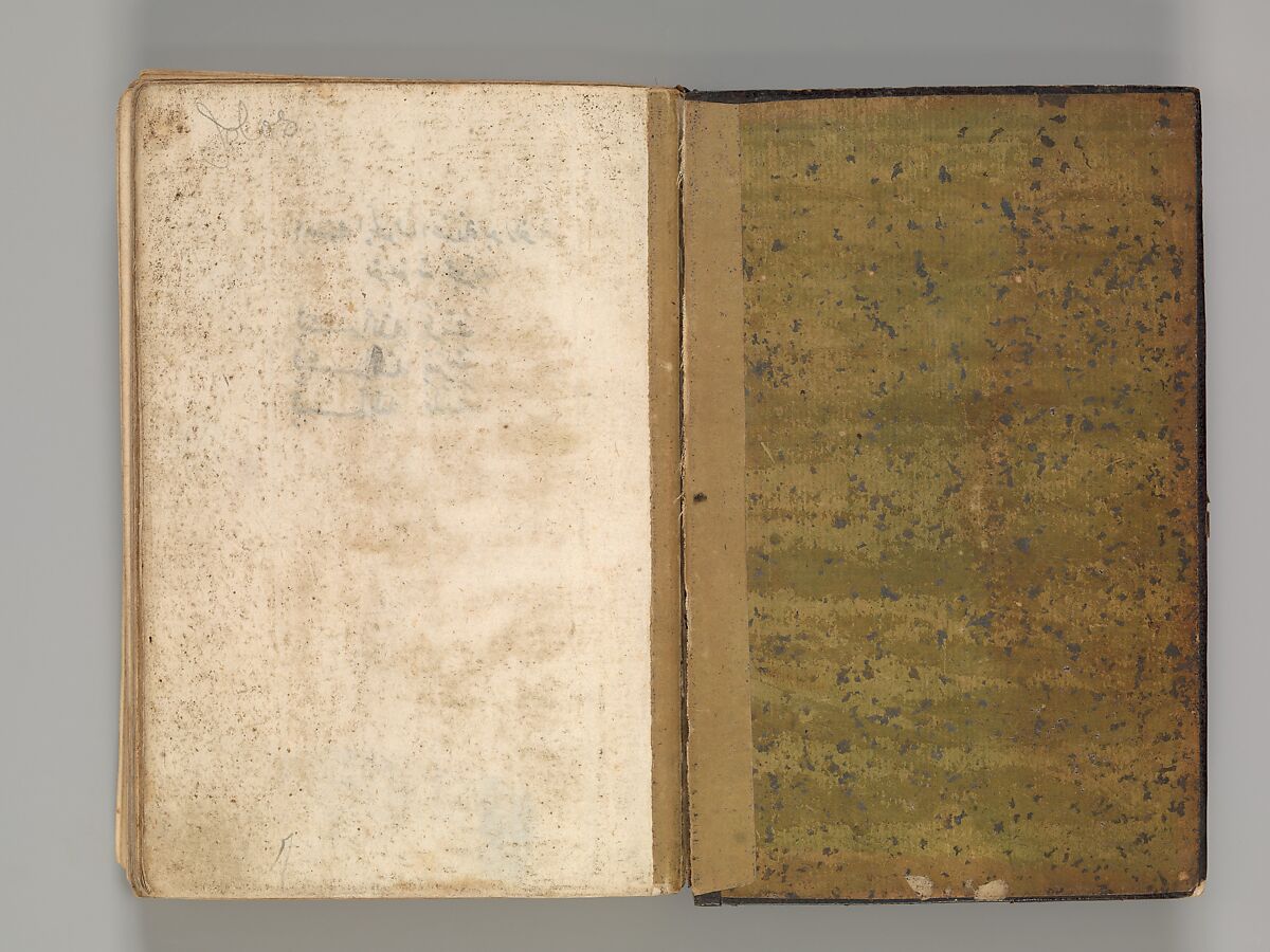 Prayer Book, 'Abd al-Qadir Hisari (Turkish), Manuscript: ink, opaque watercolor, and gold on paper
Binding: leather and gold