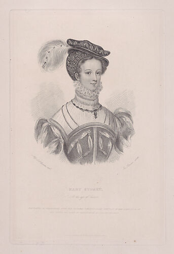 Mary Stuart, At the age of Sixteen (from Memoirs of Eminent Englishwomen)