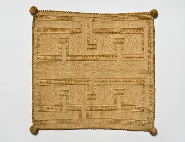 Luxury Cloth: Cushion Cover, Raffia, Kongo peoples 