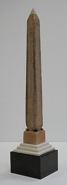 Model of the New York Obelisk ("Cleopatra's Needle"), Ron Street, Epoxy resin