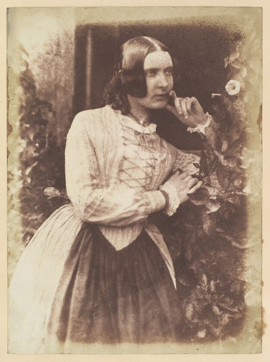 Miss Patricia Morris, Hill and Adamson (British, active 1843–1848), Salted paper print 
