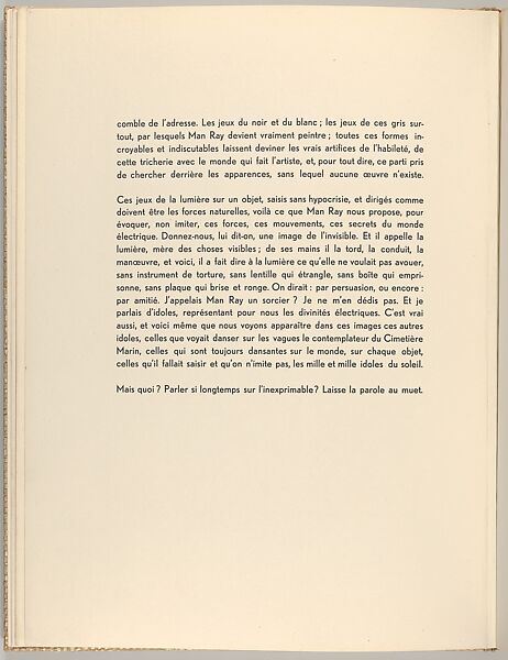Électricité, Man Ray (American, Philadelphia, Pennsylvania 1890–1976 Paris), Photogravures