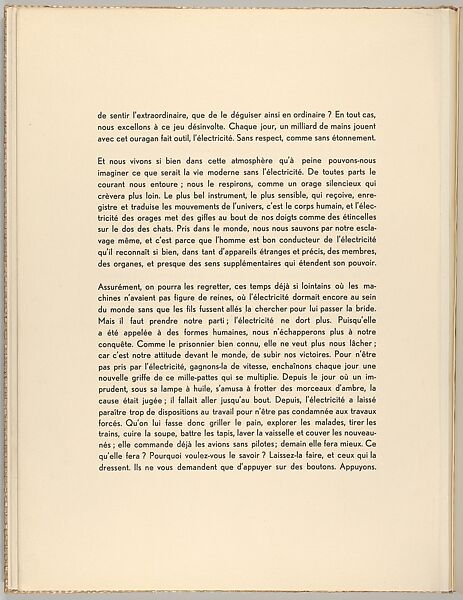 Électricité, Man Ray (American, Philadelphia, Pennsylvania 1890–1976 Paris), Photogravures