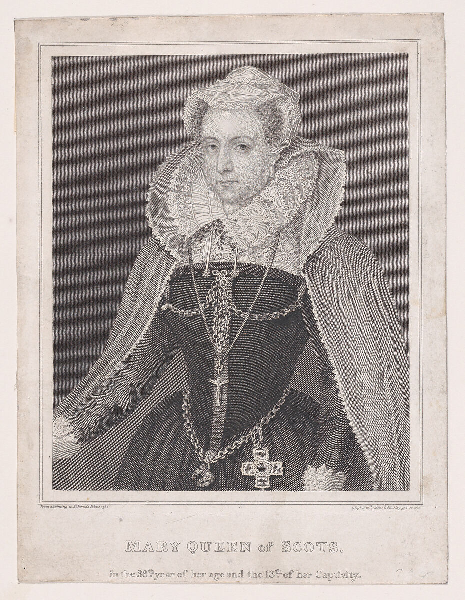 Mary, Queen of Scots, James Joshua Neele (British, 1791–1868), Engraving 