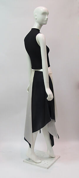 Ensemble, Yeohlee Teng (American, born Malaysia, 1951), silk, metal, American