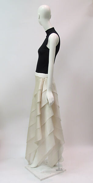 Ensemble, Yeohlee Teng (American, born Malaysia, 1951), silk, metal, American