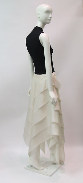 Ensemble, Yeohlee Teng (American, born Malaysia, 1951), silk, metal, American