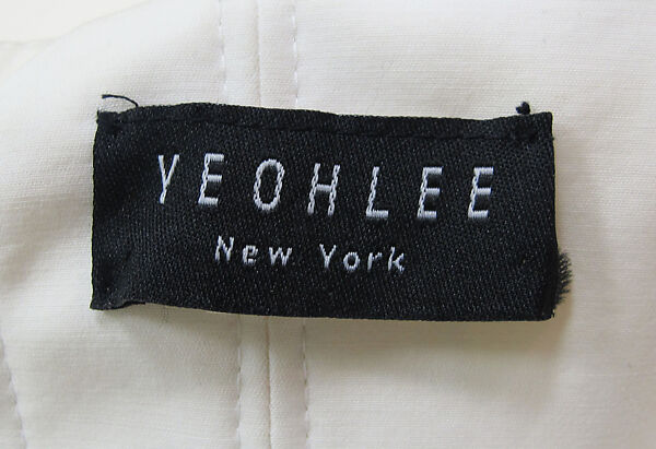 Dress, Yeohlee Teng (American, born Malaysia, 1951), cotton, synthetic, metal, American