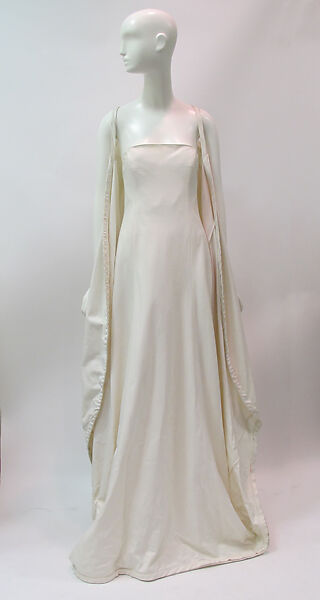 Dress, Yeohlee Teng (American, born Malaysia, 1951), cotton, synthetic, metal, American 