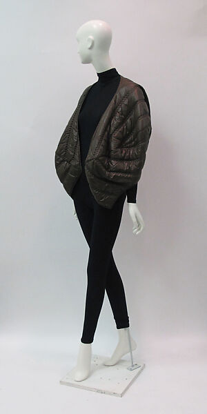 Ensemble, Yeohlee Teng (American, born Malaysia, 1951), synthetic, cotton, metal, American