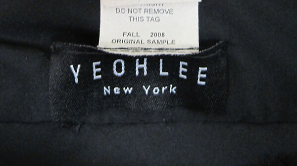 Ensemble, Yeohlee Teng (American, born Malaysia, 1951), synthetic, cotton, metal, American