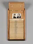 [File Drawer with 46 Mugshots of Shoplifters], Unknown (American), Gelatin silver prints