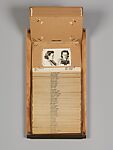 [File Drawer with 46 Mugshots of Shoplifters], Unknown (American), Gelatin silver prints
