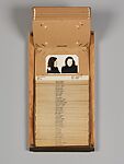 [File Drawer with 46 Mugshots of Shoplifters], Unknown (American), Gelatin silver prints