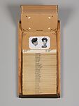 [File Drawer with 46 Mugshots of Shoplifters], Unknown (American), Gelatin silver prints