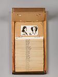 [File Drawer with 46 Mugshots of Shoplifters], Unknown (American), Gelatin silver prints