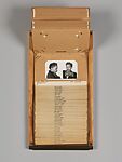 [File Drawer with 46 Mugshots of Shoplifters], Unknown (American), Gelatin silver prints