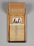 [File Drawer with 46 Mugshots of Shoplifters], Unknown (American), Gelatin silver prints