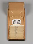 [File Drawer with 46 Mugshots of Shoplifters], Unknown (American), Gelatin silver prints