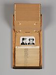 [File Drawer with 46 Mugshots of Shoplifters], Unknown (American), Gelatin silver prints