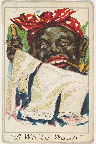 A White Wash, from the Baseball Comics series (T203), Issued by P.H. Mayo &amp; Brother, Richmond, Virginia (American), Commercial color lithograph 
