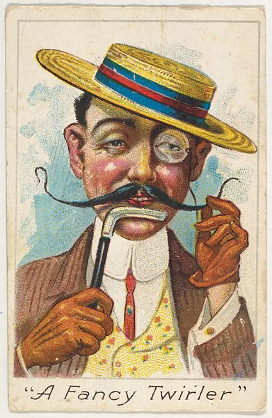 A Fancy Twirler, from the Baseball Comics series (T203), Issued by P.H. Mayo &amp; Brother, Richmond, Virginia (American), Commercial color lithograph 