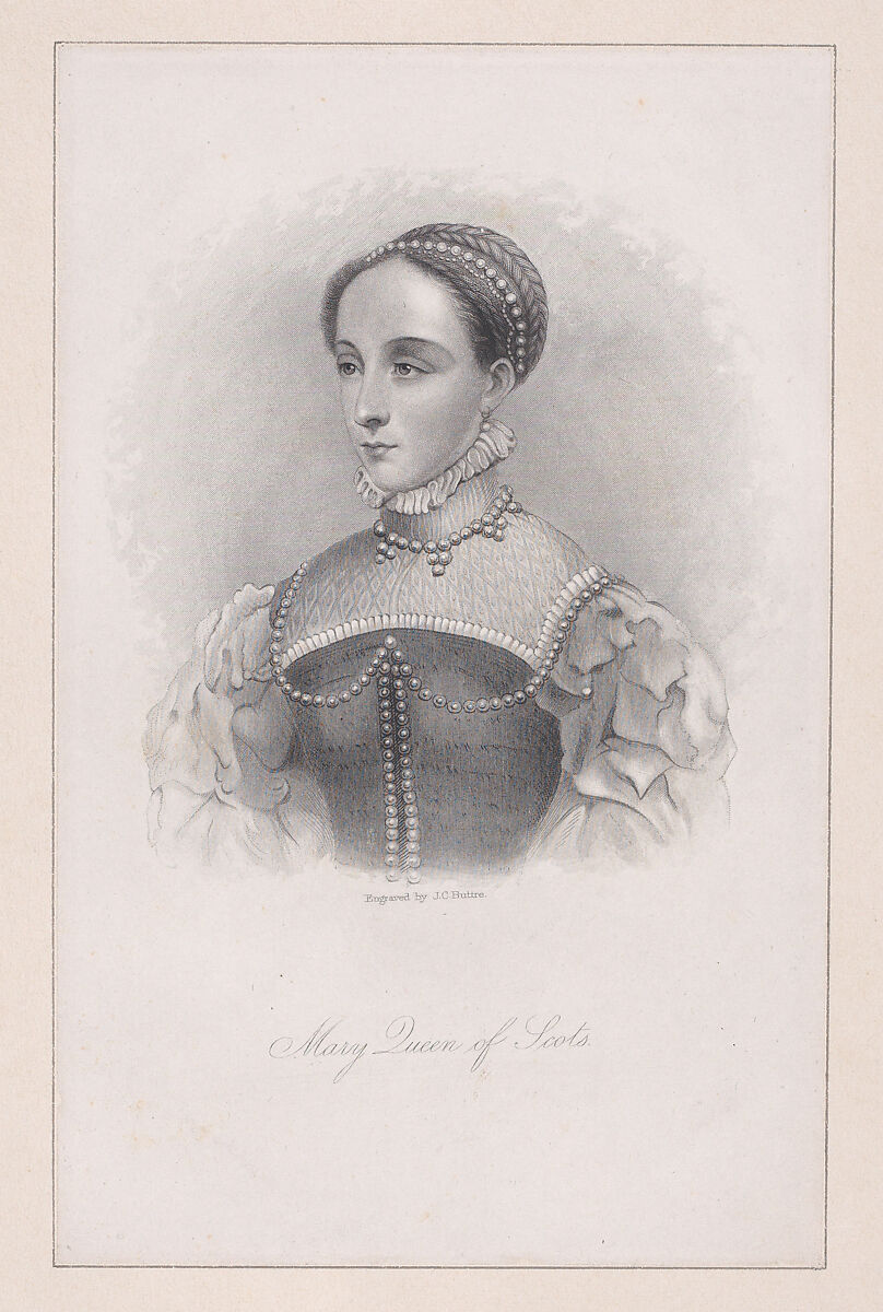 Mary, Queen of Scots, John Chester Buttre (American, Auburn, New York 1821–1893 Ridgewood, New York), Mezzotint 