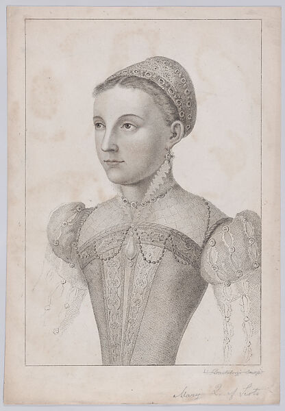 Mary, Queen of Scots, Thomas Ryder I (British, 1746–1810), Stipple engraving 