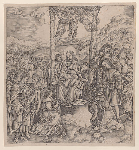 The Adoration of the Magi, after Filippino Lippi