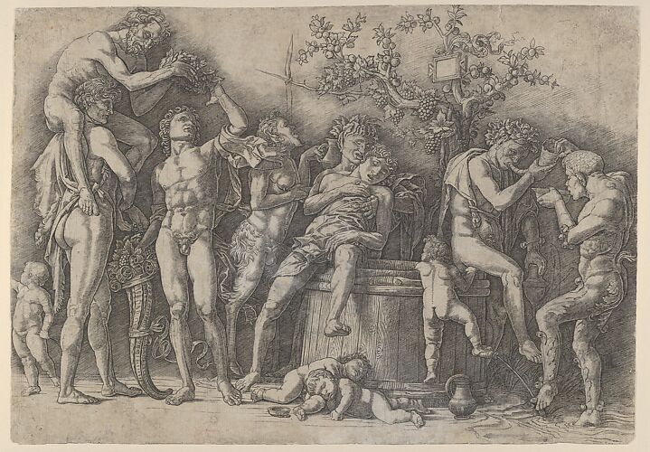 Bacchanal with Wine Vat