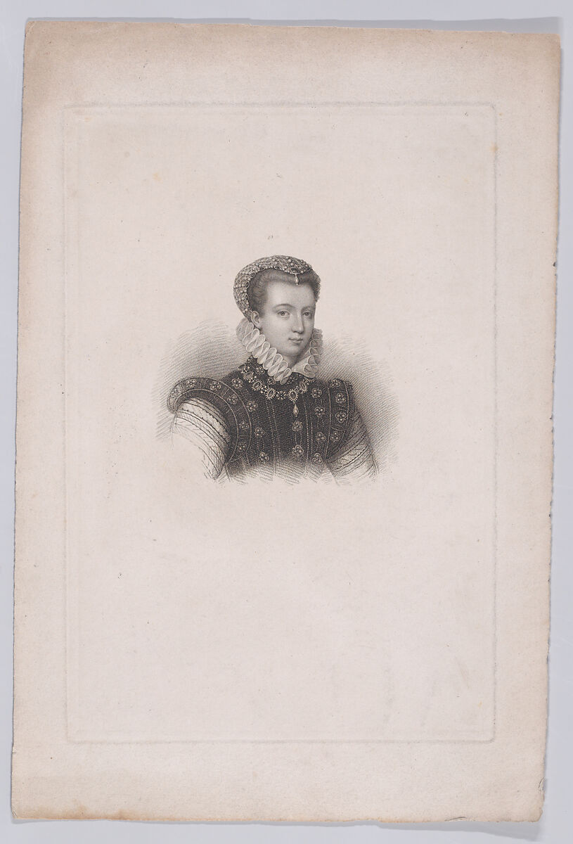 Mary, Queen of Scots, William Bond (British, 1772–1831), Stipple engraving 