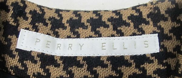 Ensemble, Perry Ellis (American, founded 1978), wool, silk, American