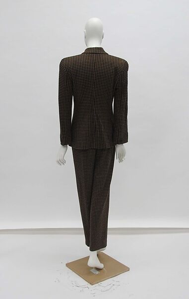 Ensemble, Perry Ellis (American, founded 1978), wool, silk, American