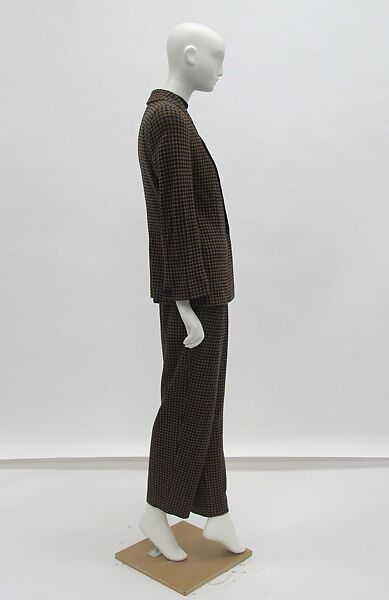 Ensemble, Perry Ellis (American, founded 1978), wool, silk, American