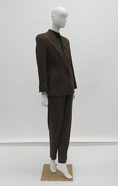 Ensemble, Perry Ellis (American, founded 1978), wool, silk, American