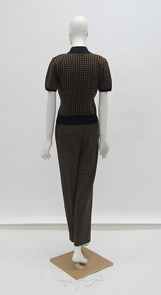 Ensemble, Perry Ellis (American, founded 1978), wool, silk, American