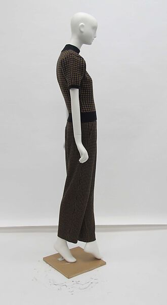 Ensemble, Perry Ellis (American, founded 1978), wool, silk, American