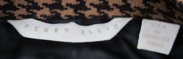 Ensemble, Perry Ellis (American, founded 1978), wool, American