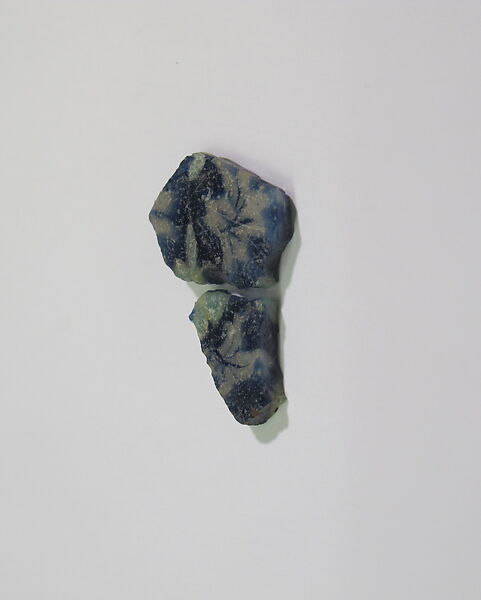 Roman mosaic glass vessel fragment, Mosaic glass